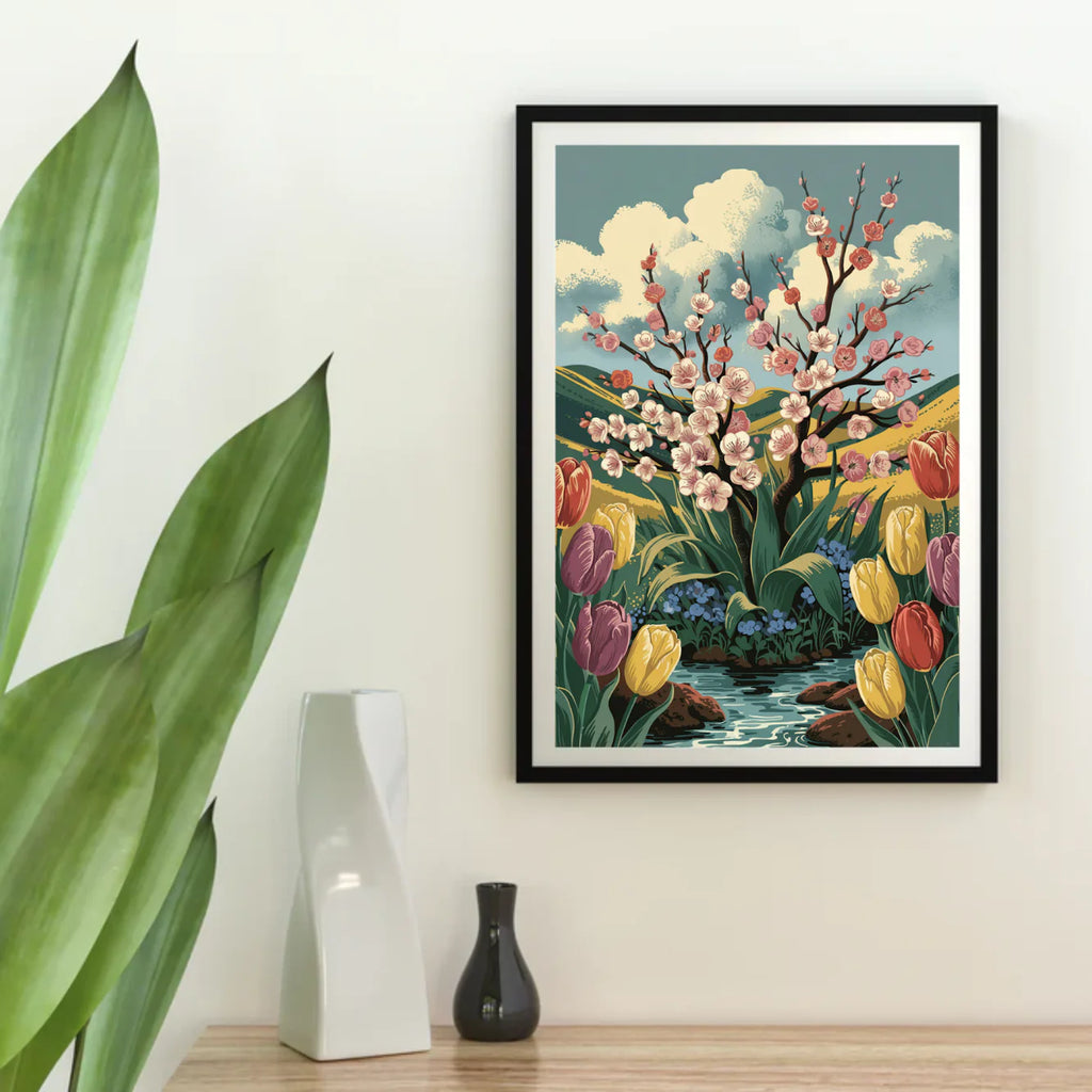 Diamond Painting - Tulipes en danse