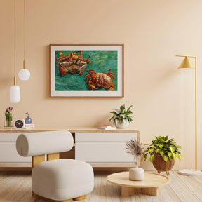 Diamond Painting - Deux crabes