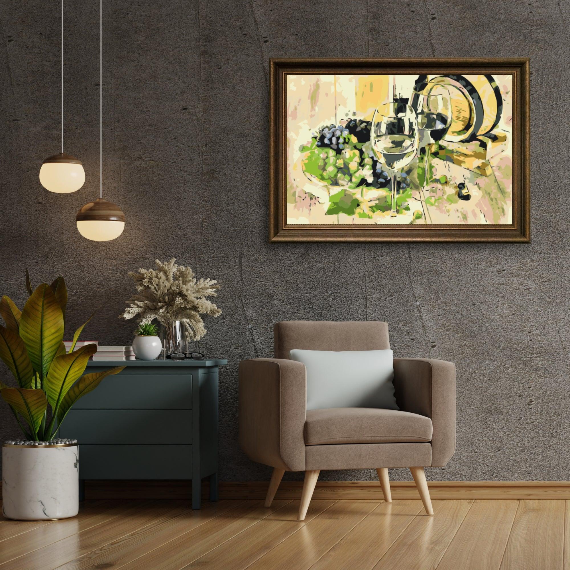 Diamond Painting - Deux sortes de vin - SEOS Shop ®