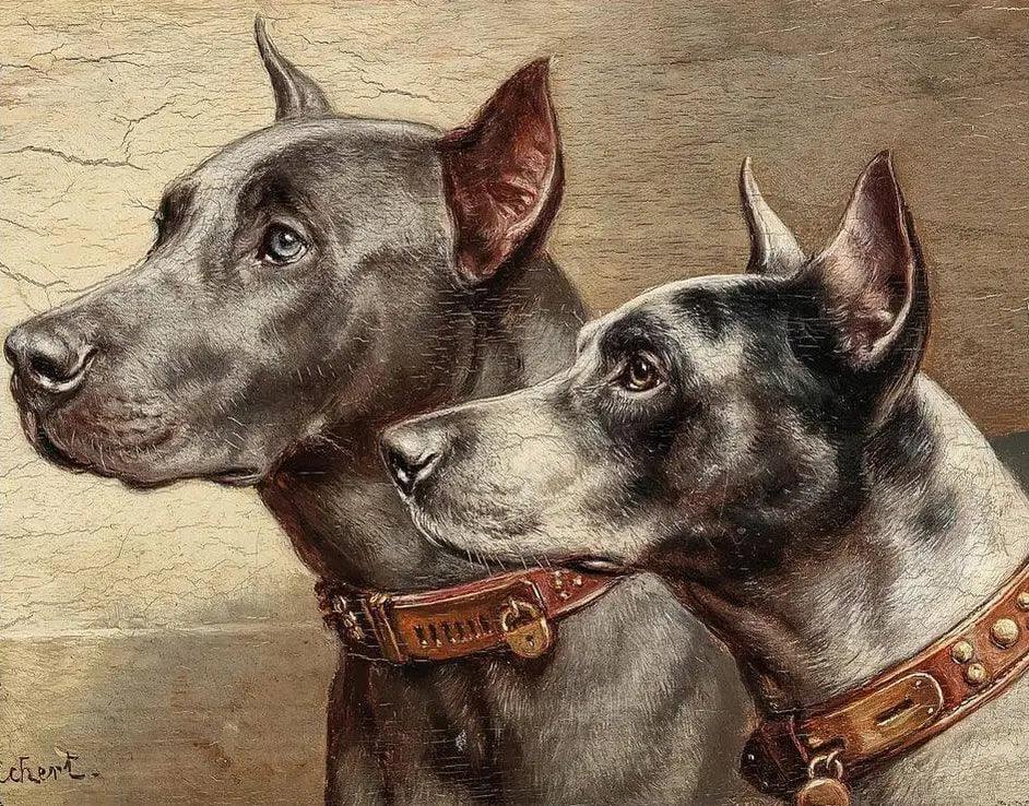 Diamond Painting - Deux amis