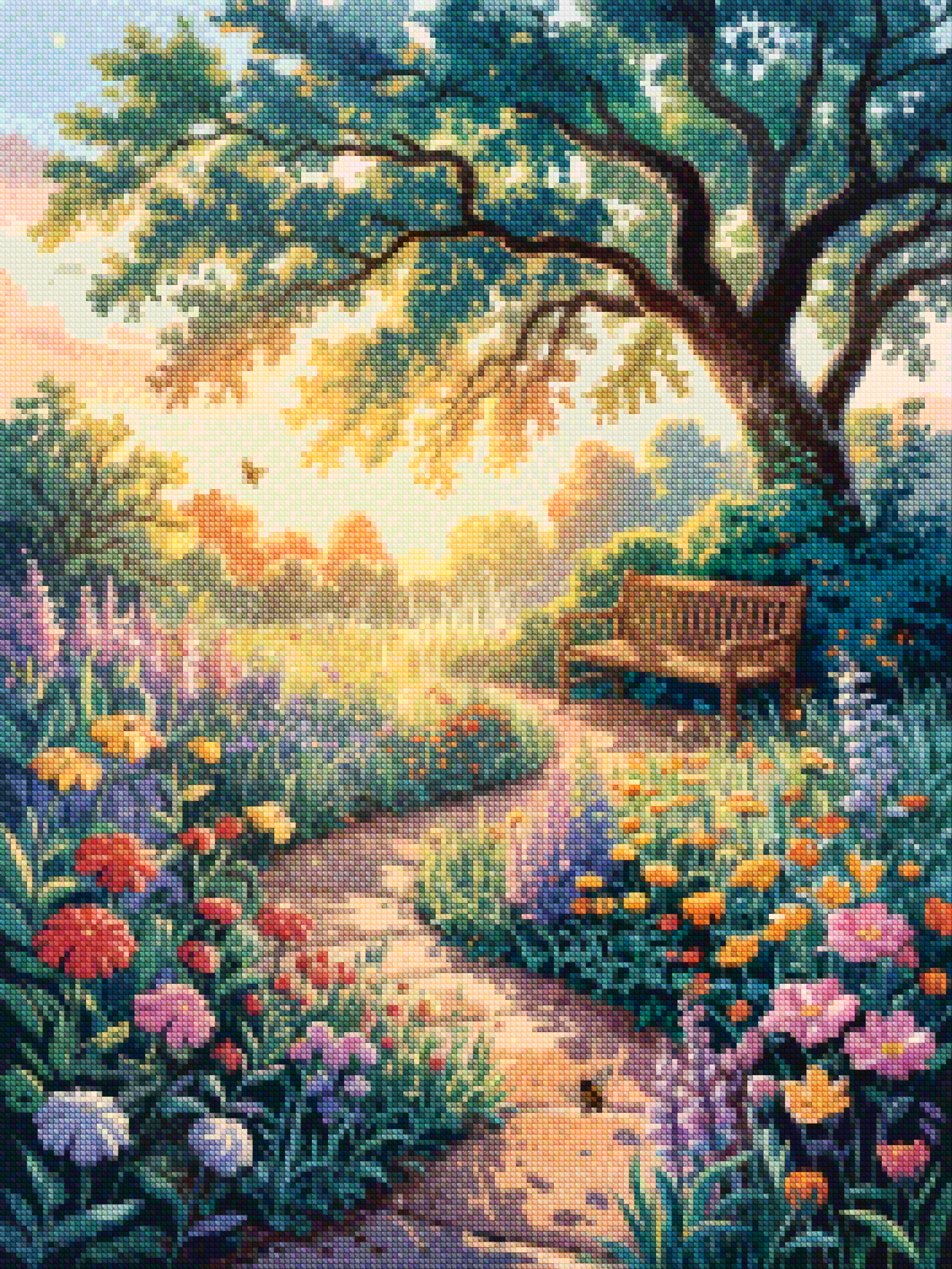 Diamond Painting - Éclat et tranquillité