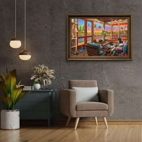 Diamond Painting - Vue sur le lac - SEOS Shop ®