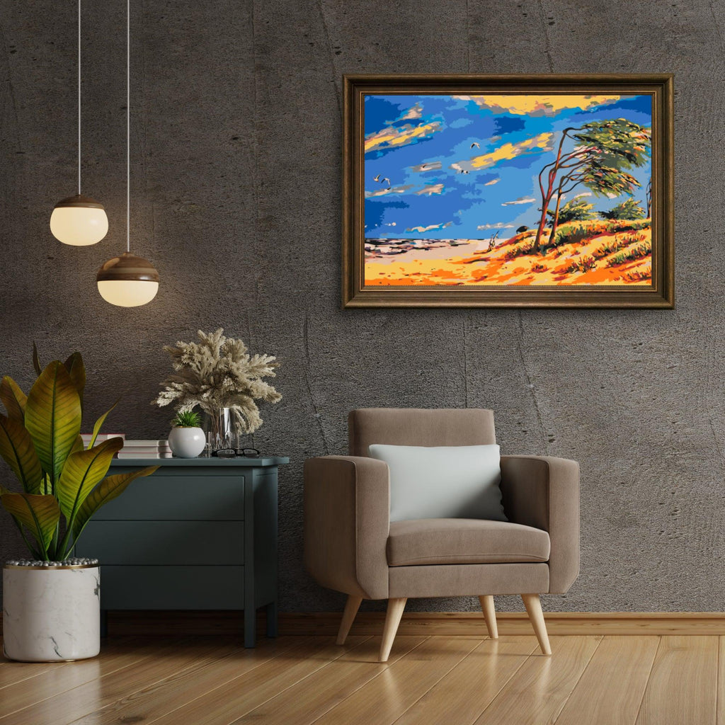 Diamond Painting - Plage abandonnée - SEOS Shop ®