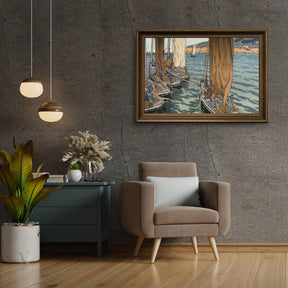 Diamond Painting - Départ des bateaux à Tréboul - SEOS Shop ®