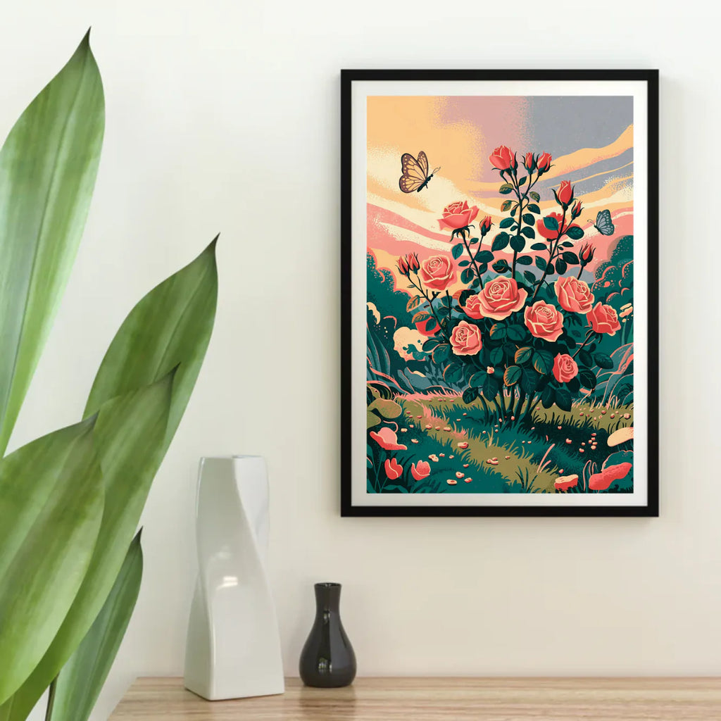 Diamond Painting - Sérénade de papillon