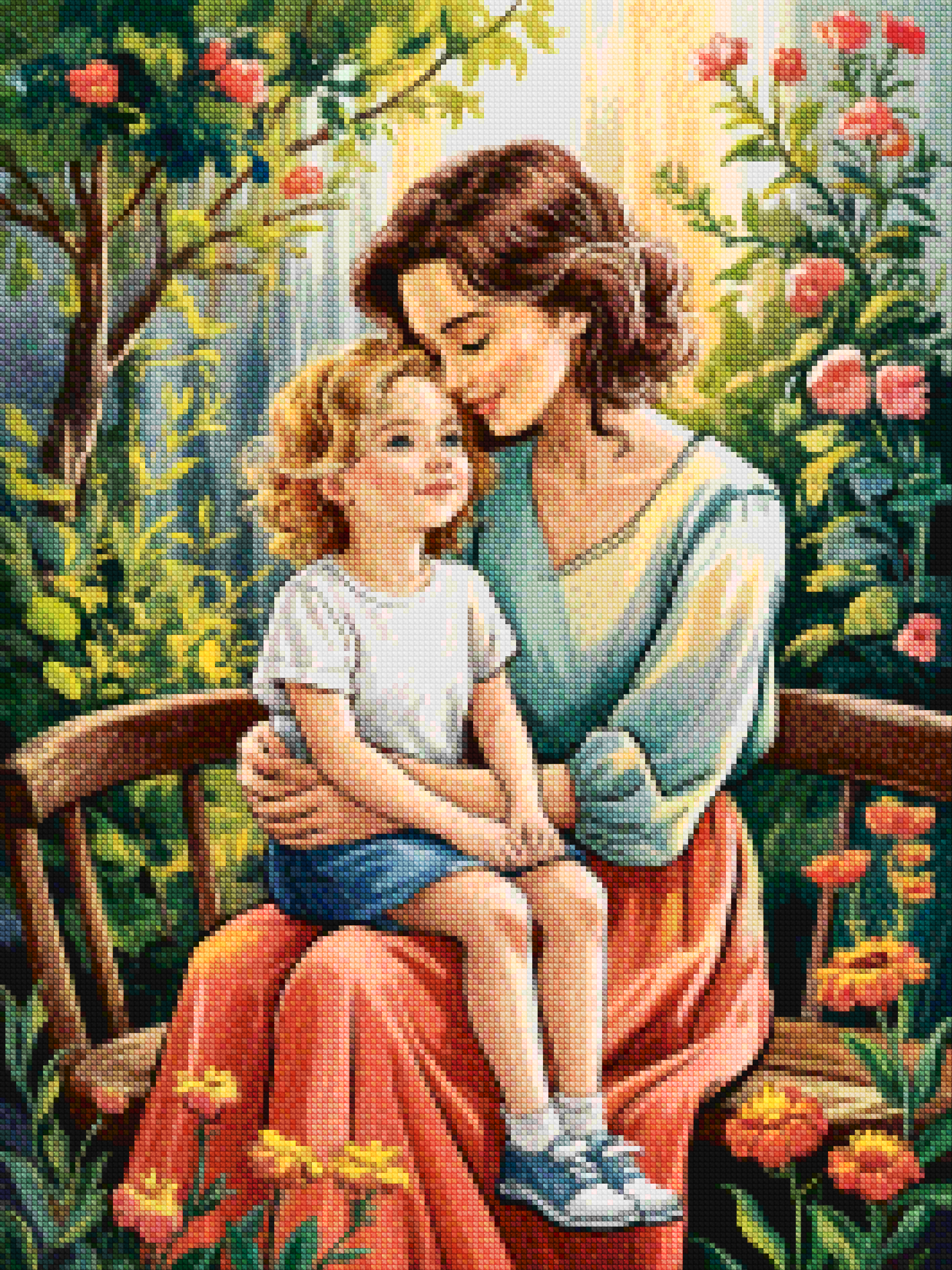Diamond Painting - Pour toujours son enfant