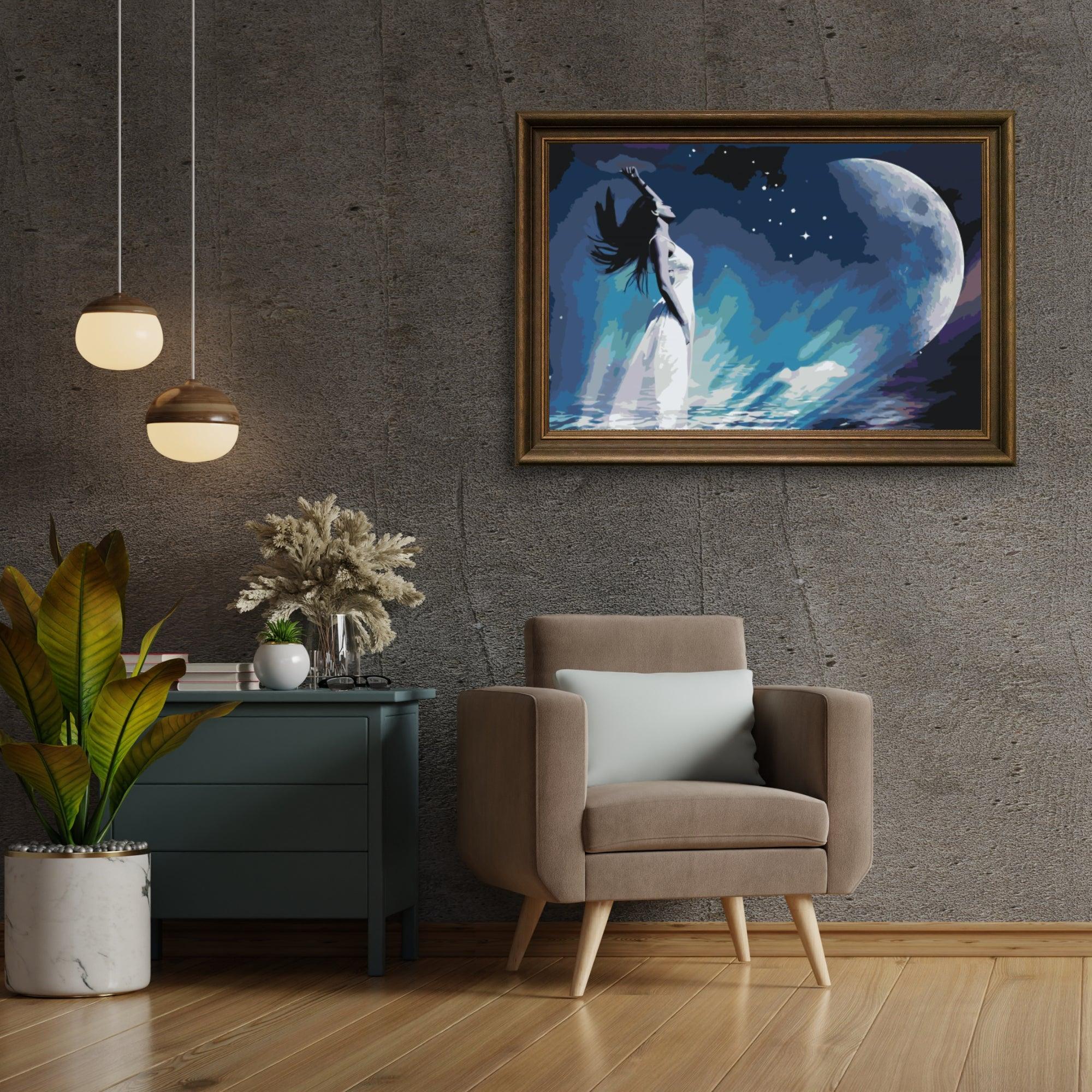 Diamond Painting - Femme dans l'espace - SEOS Shop ®