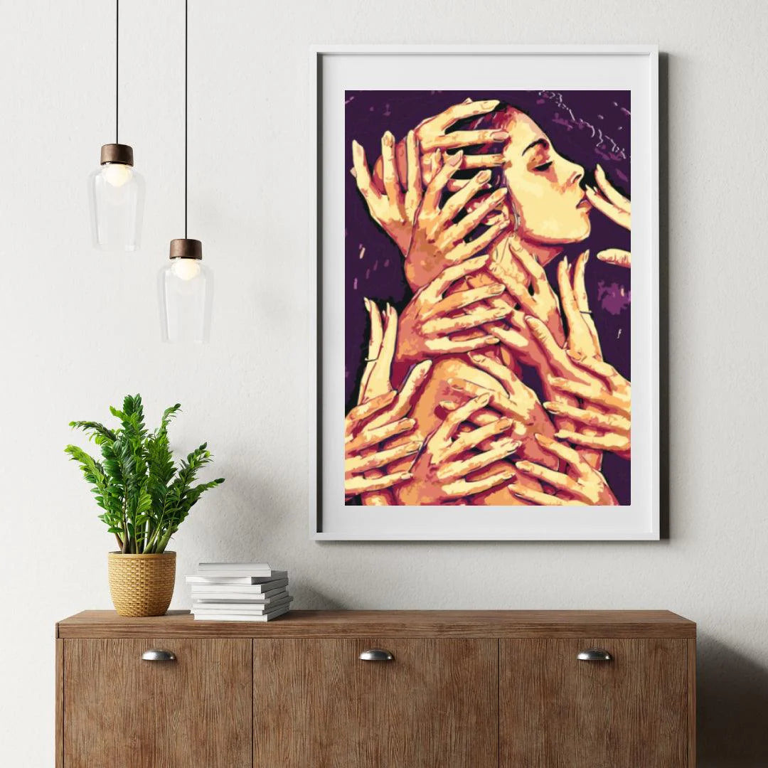 Diamond Painting - Femme dans ses paumes - SEOS Shop ®