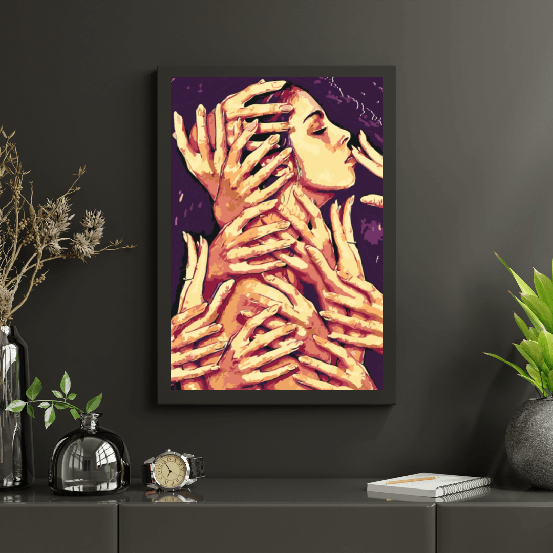 Diamond Painting - Femme dans ses paumes - SEOS Shop ®