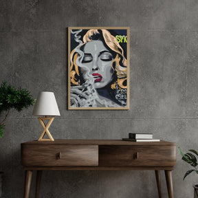 Diamond Painting - Femme avec une cigarette - SEOS Shop ®