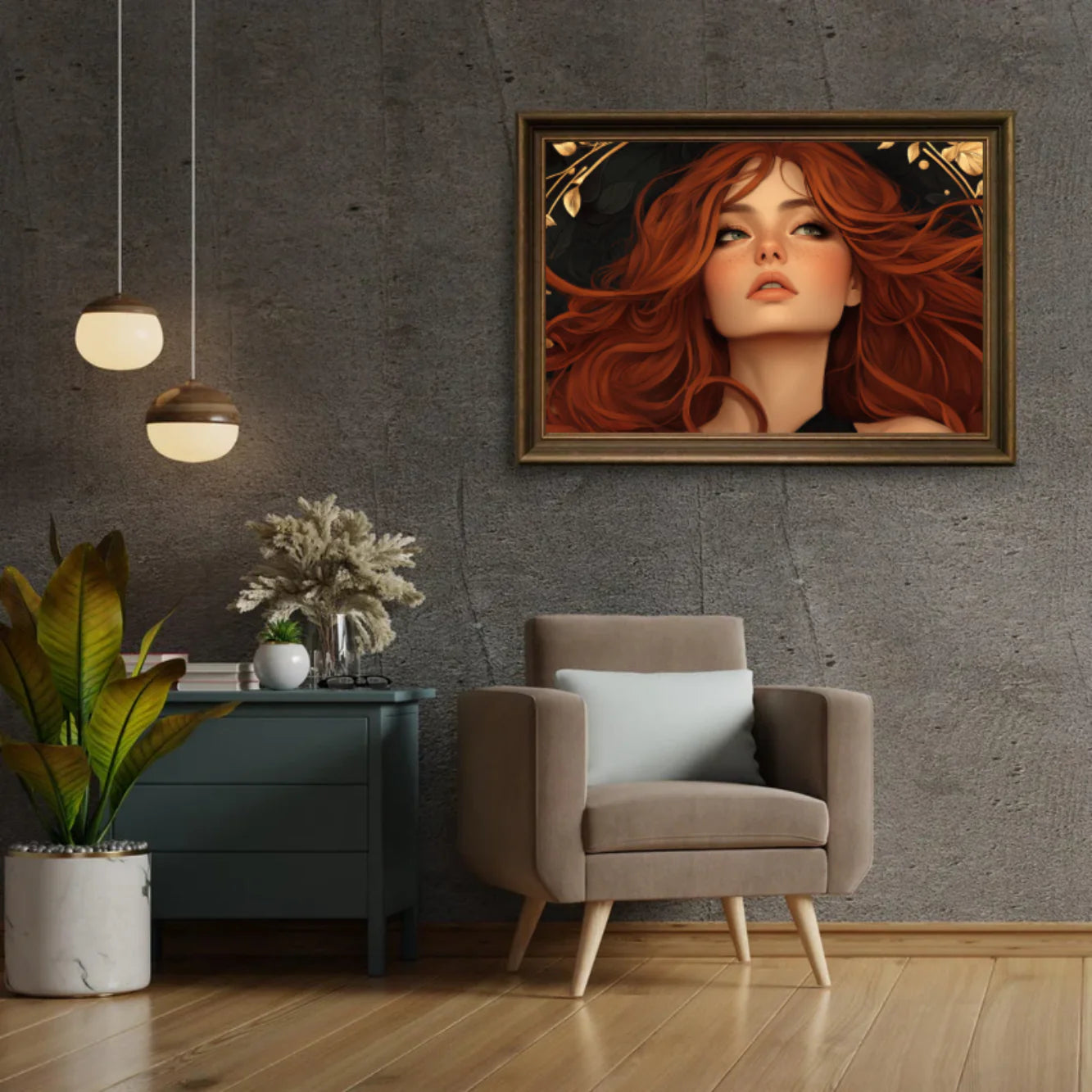 Diamond Painting - Déesse ardente