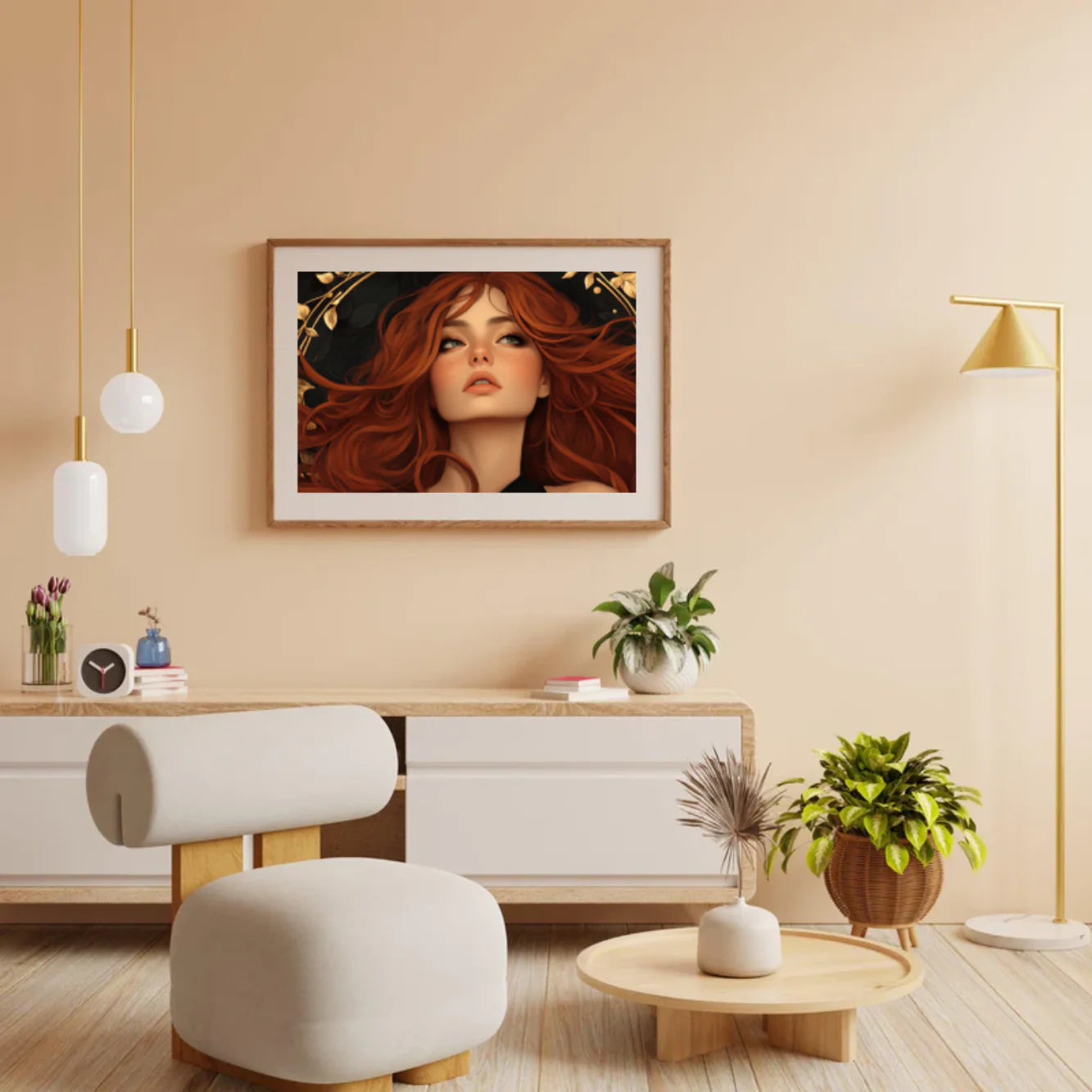 Diamond Painting - Déesse ardente