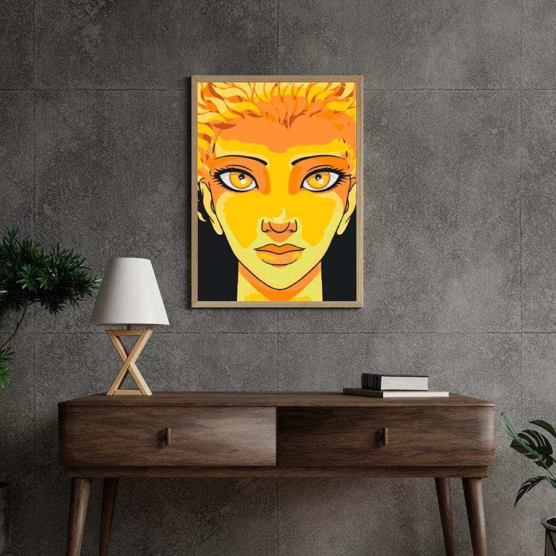 Diamond Painting - Femme de feu - SEOS Shop ®