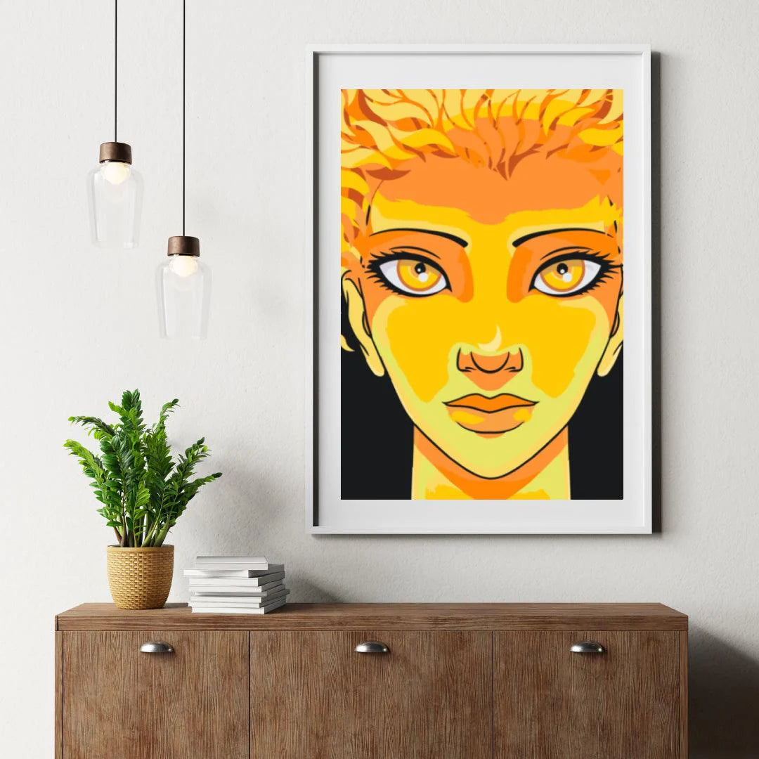 Diamond Painting - Femme de feu - SEOS Shop ®