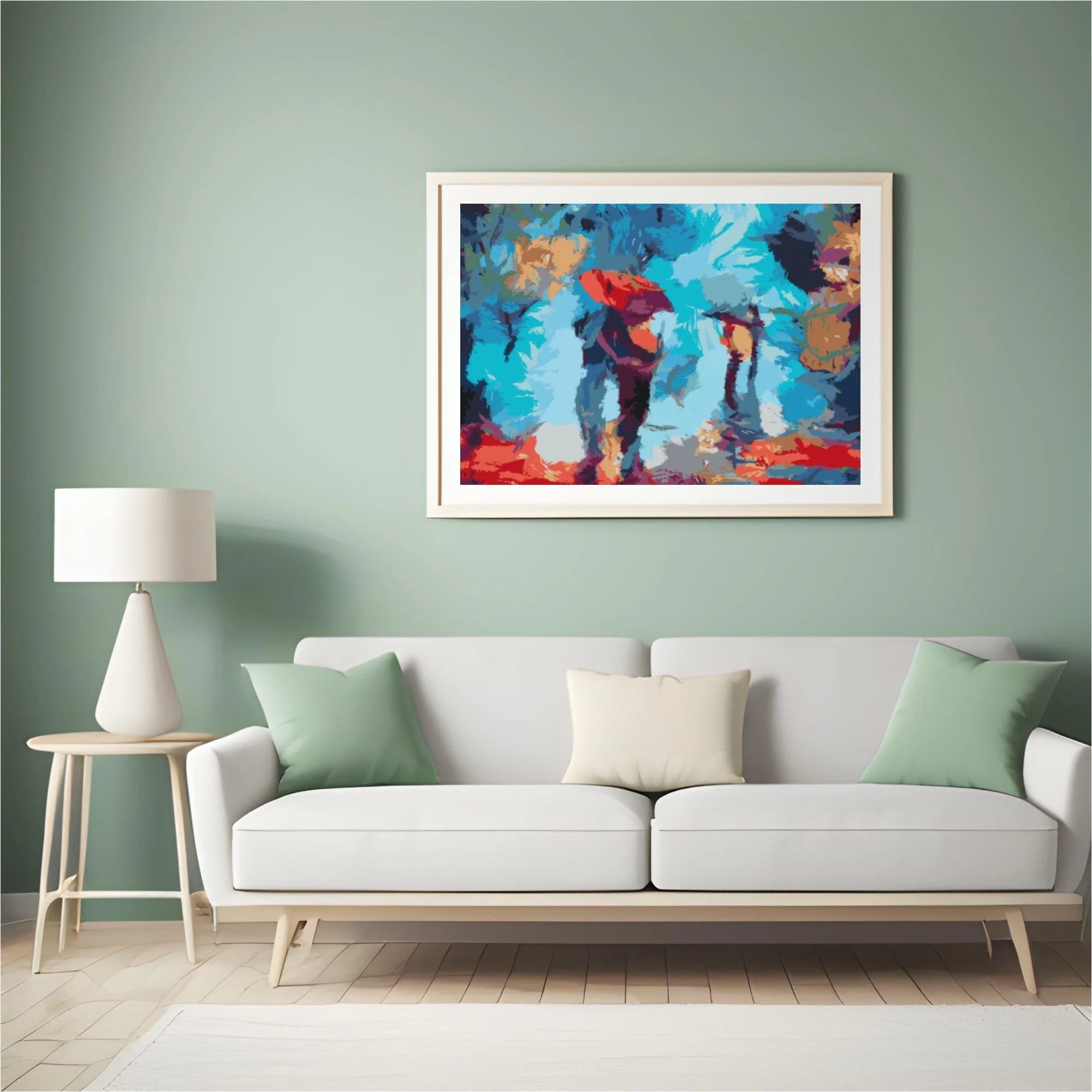 Diamond Painting - Promenade sous la pluie - SEOS Shop ®