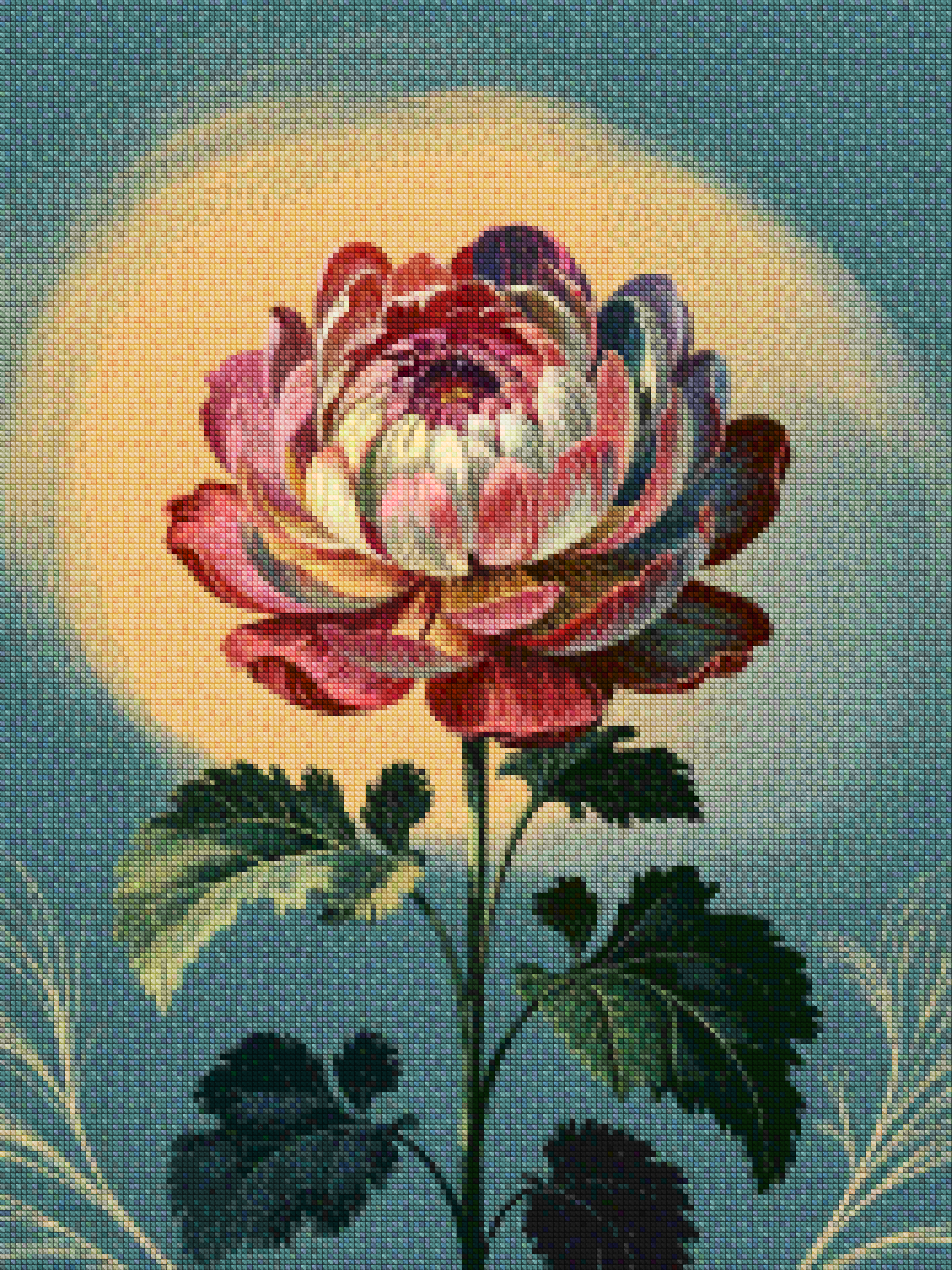 Diamond Painting - Chœur de fleurs sauvages