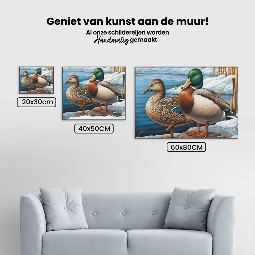 Diamond Painting - Visiteurs d'hiver