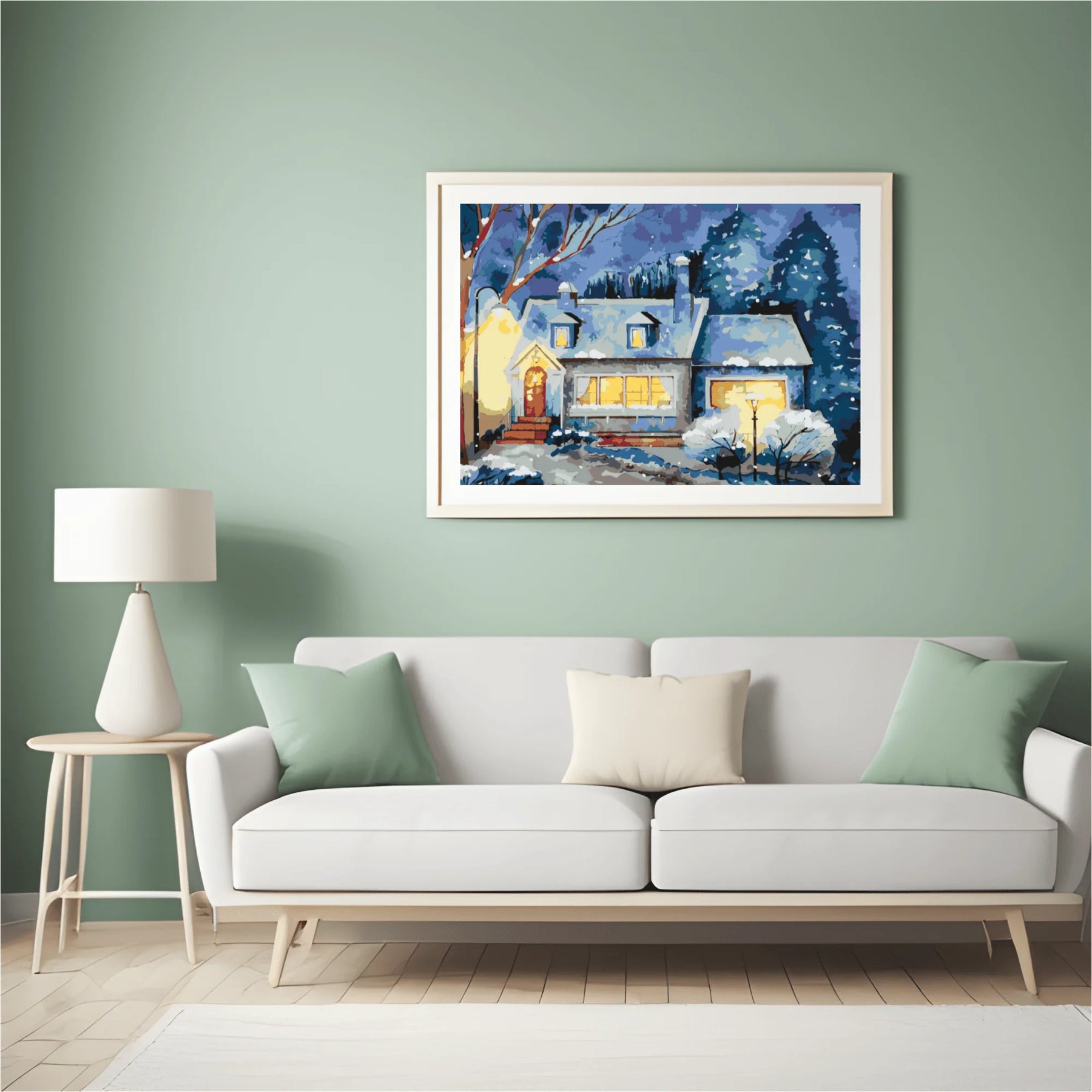 Diamond Painting - Paysage d'hiver - SEOS Shop ®