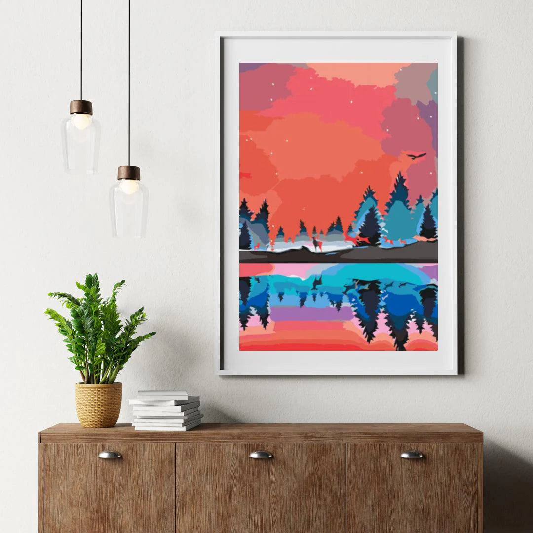 Diamond Painting - Paysage d'hiver 2 - SEOS Shop ®