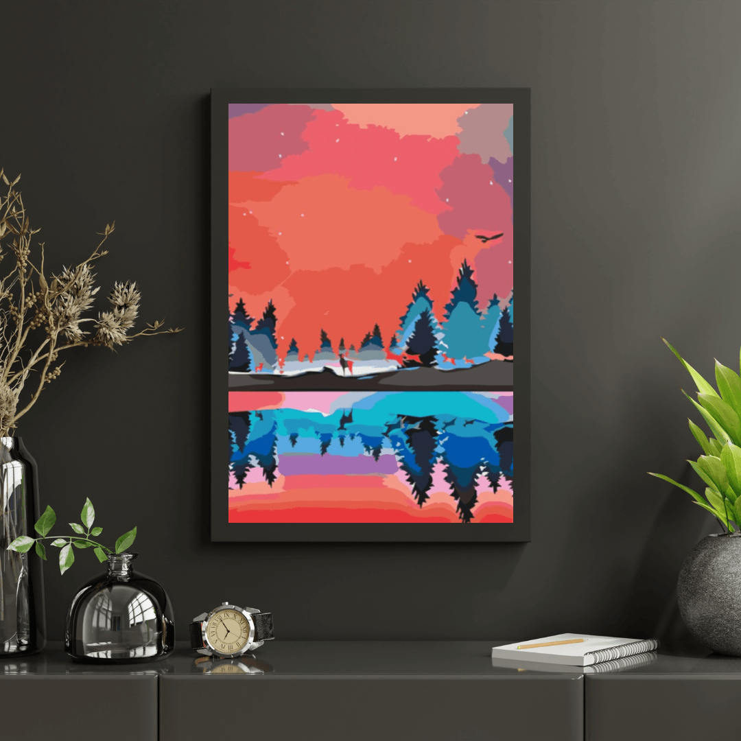 Diamond Painting - Paysage d'hiver 2 - SEOS Shop ®