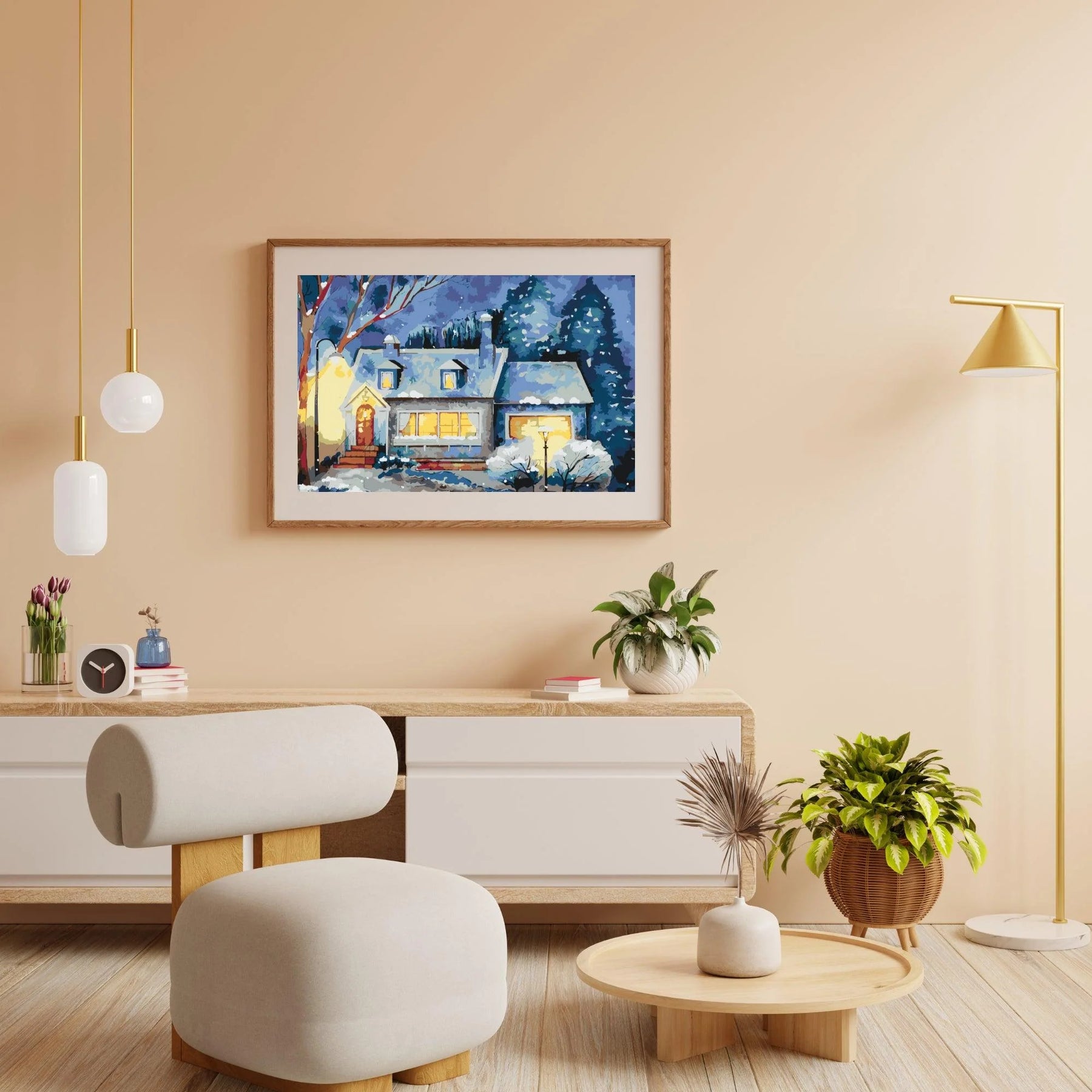 Diamond Painting - Paysage d'hiver - SEOS Shop ®