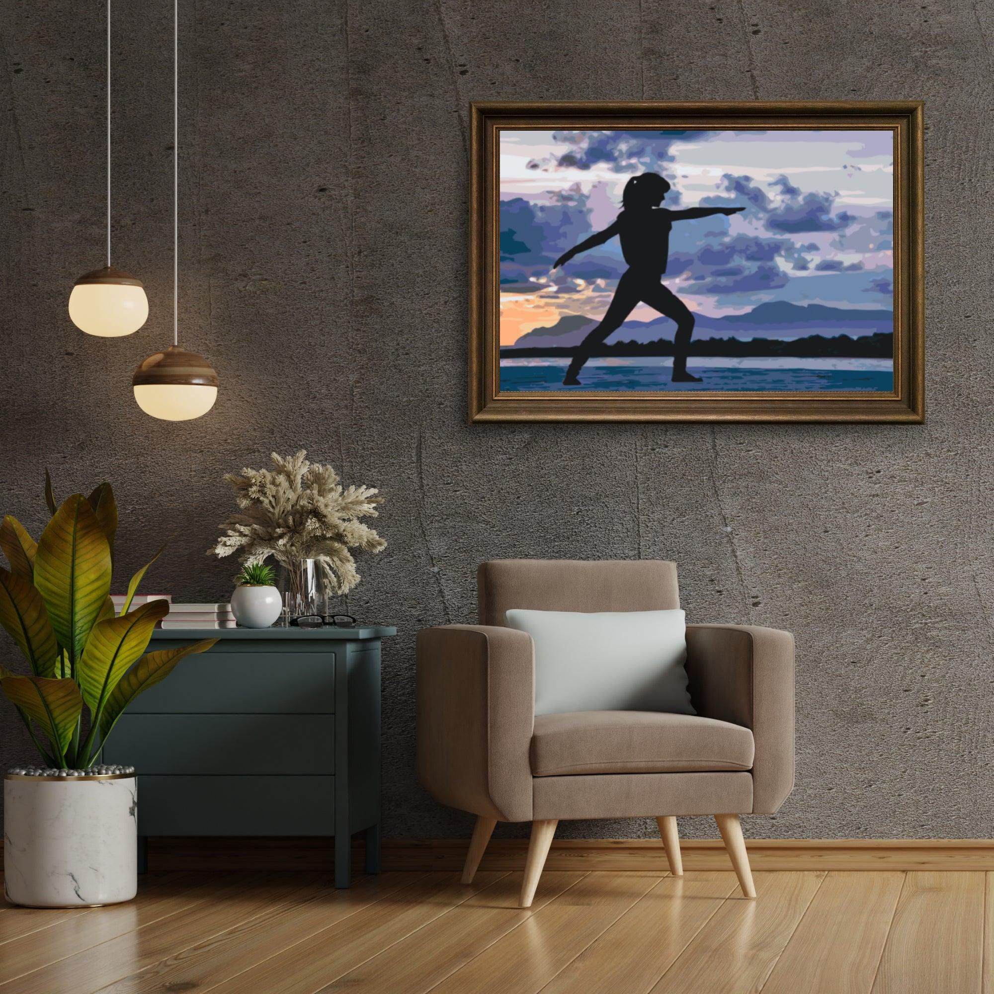 Diamond Painting - Yoga sur la plage - SEOS Shop ®