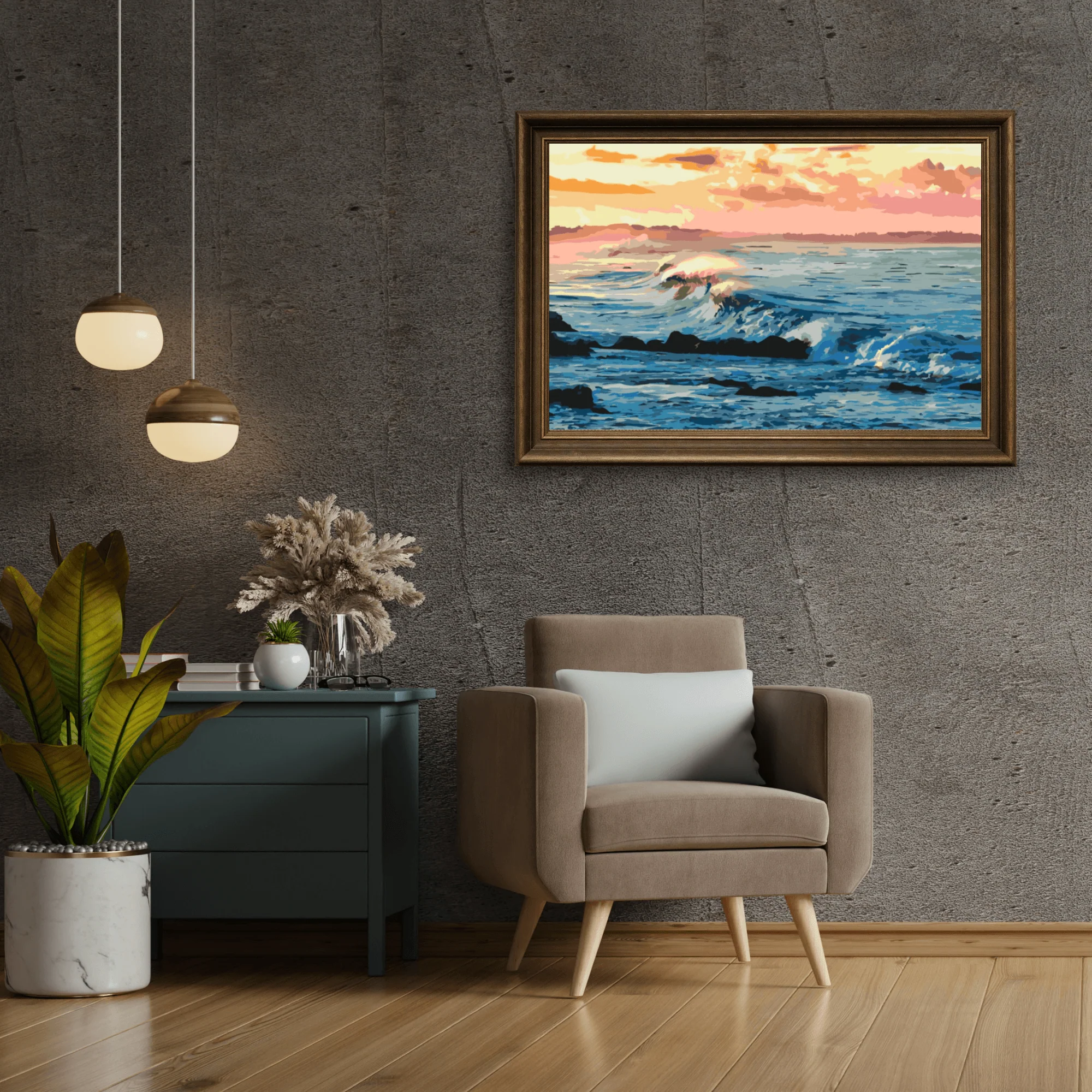 Diamond Painting - Les vagues - SEOS Shop ®