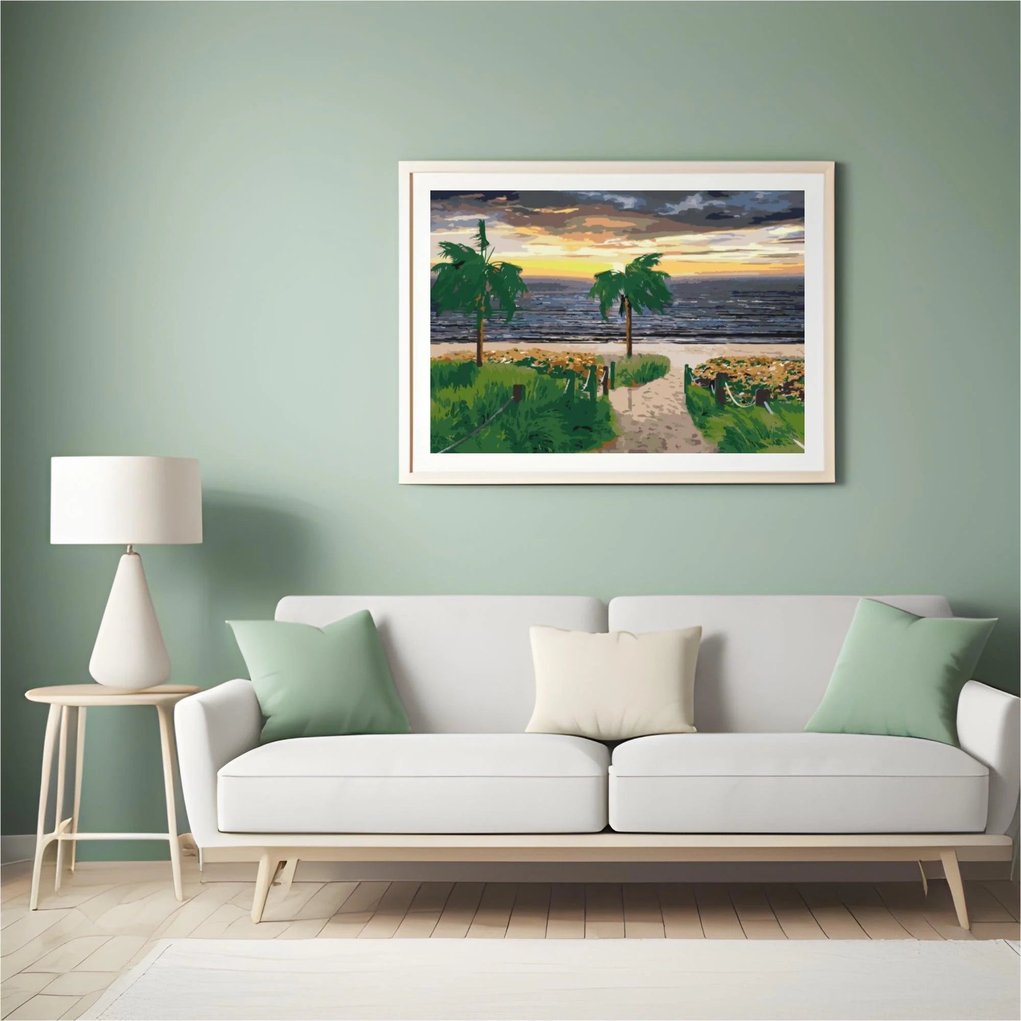 Diamond Painting - Plage et palmiers - SEOS Shop ®