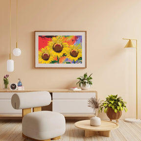Diamond Painting - Tournesols dans le studio - SEOS Shop ®