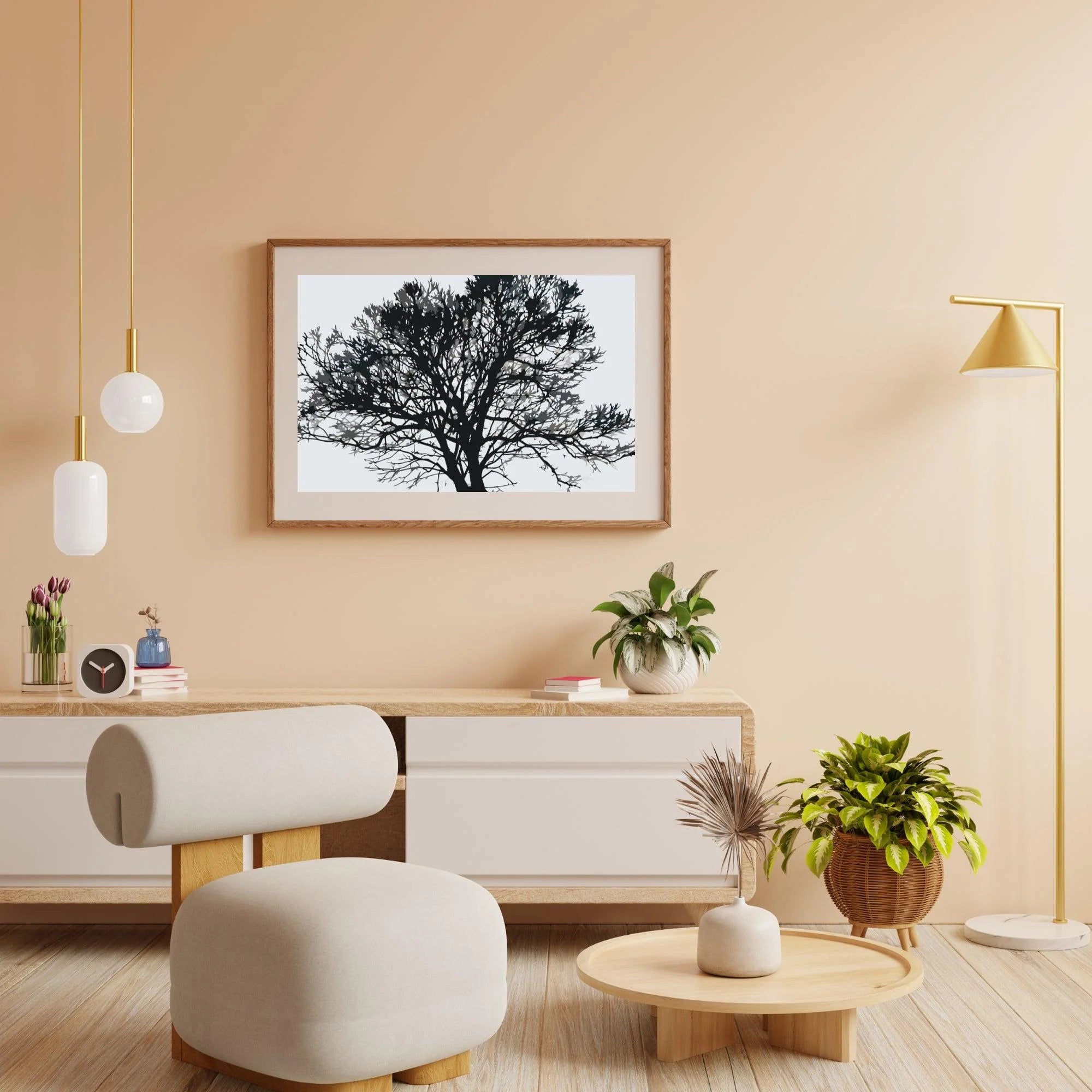 Diamond Painting - Arbre noir et blanc - SEOS Shop ®