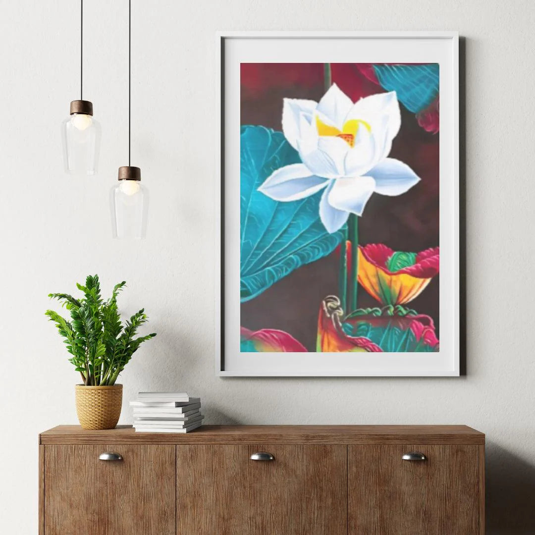 <i>Diamond Painting Fleurs Tableau - SEOS Shop ®</i>