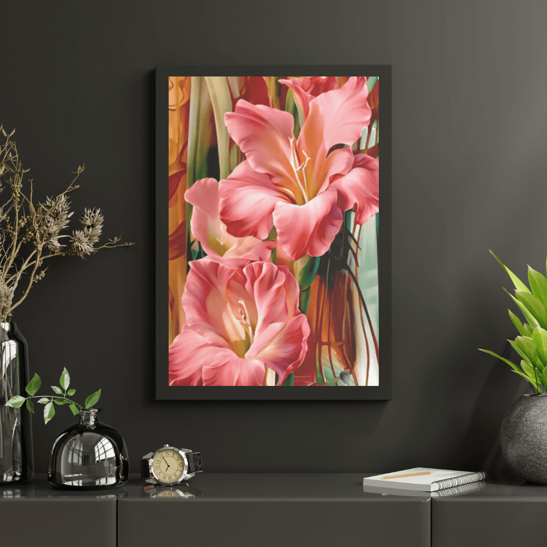 <i>Diamond Painting Fleurs Tableau - SEOS Shop ®</i>