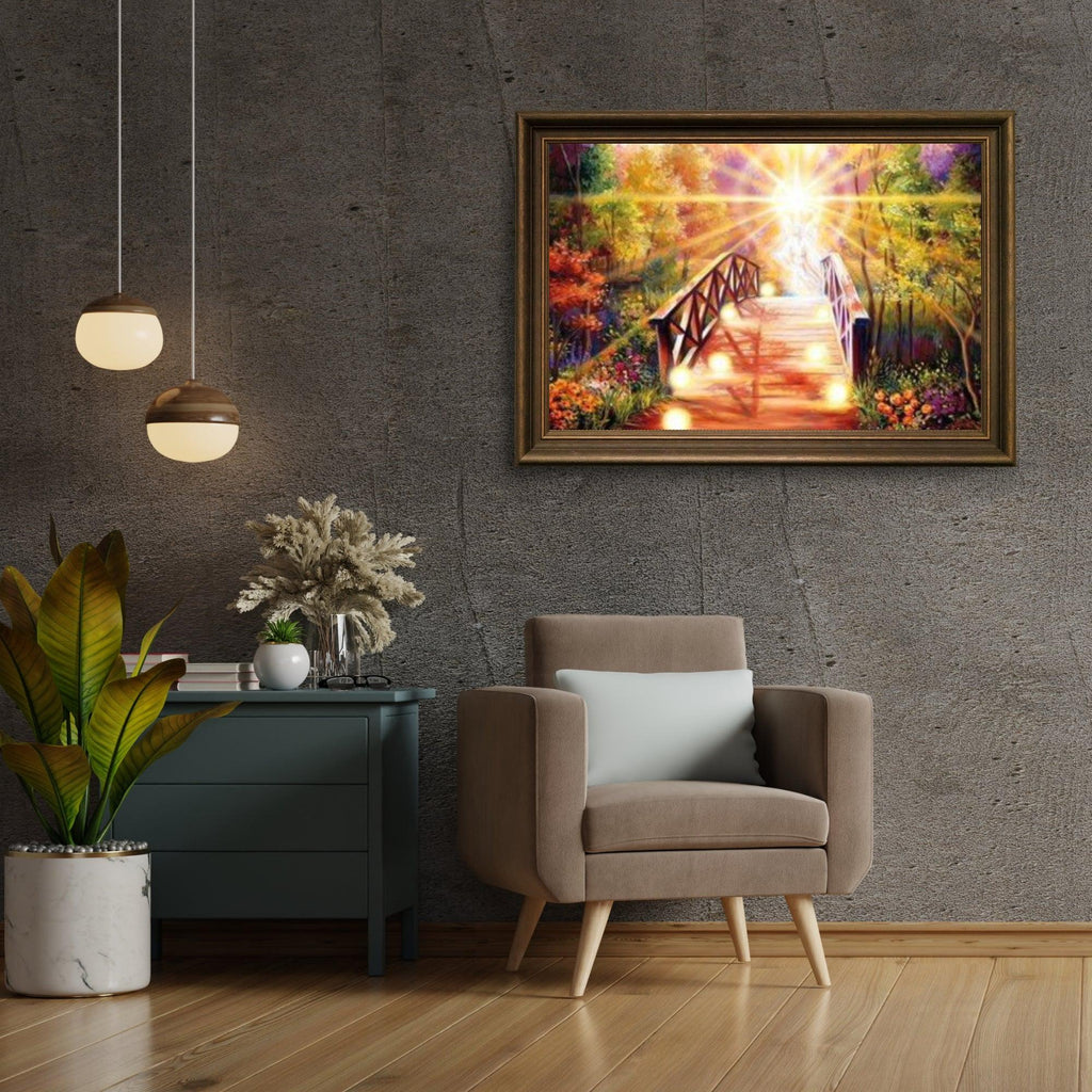 Diamond Painting Ange sur un pont - SEOS Shop ®
