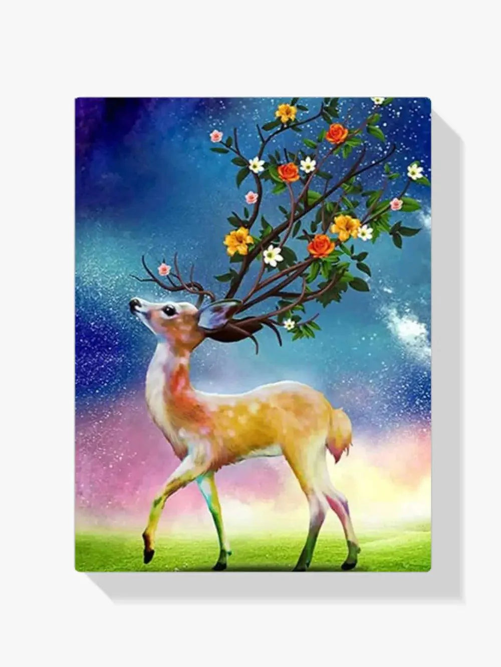 Diamond Painting Cerfs et Fleurs Corne - SEOS Shop ®