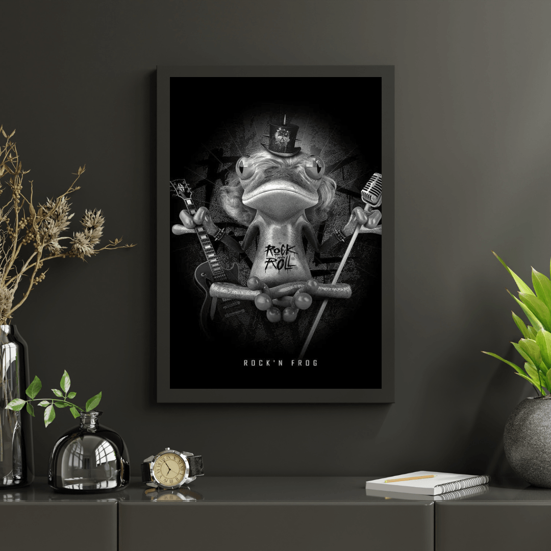 Diamond Painting Caméléon noir et blanc – SEOS Shop ®