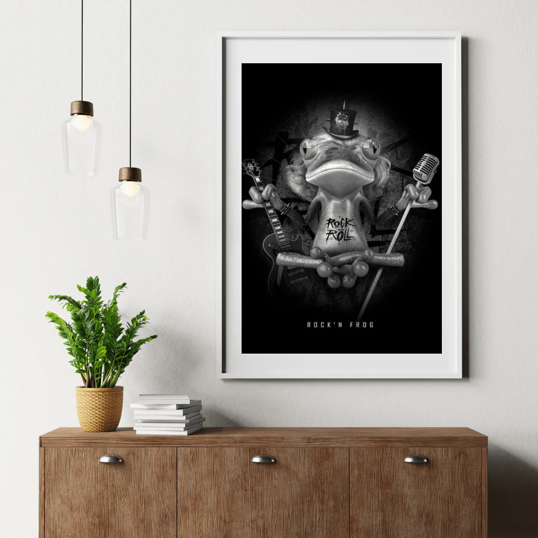 Diamond Painting Caméléon noir et blanc – SEOS Shop ®
