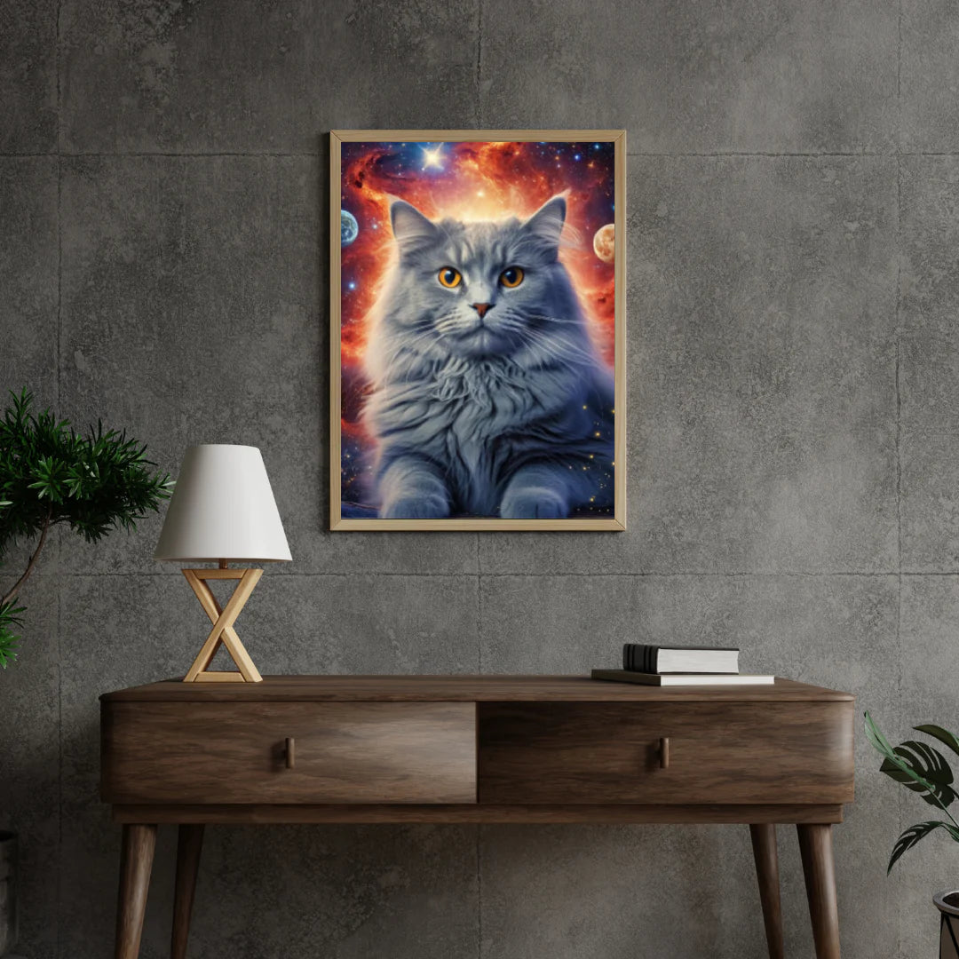 Diamond Painting Chat dans l'espace - SEOS Shop ®