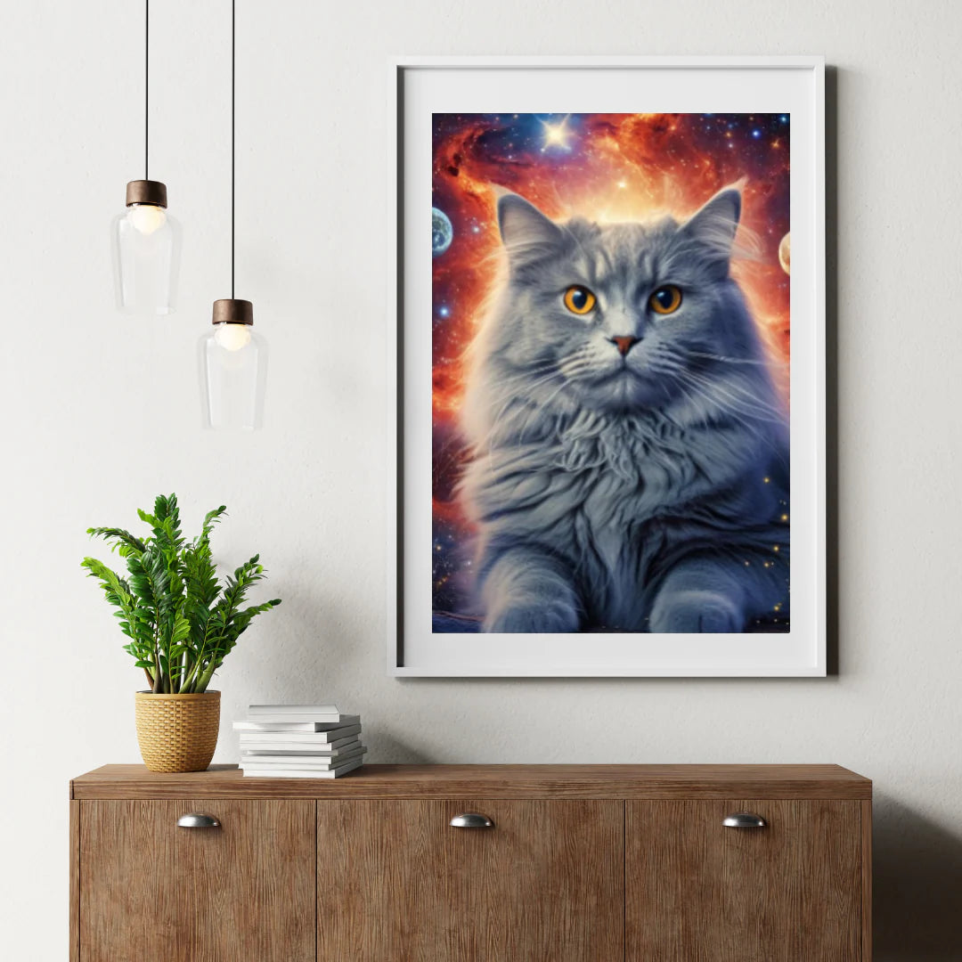 Diamond Painting Chat dans l'espace - SEOS Shop ®