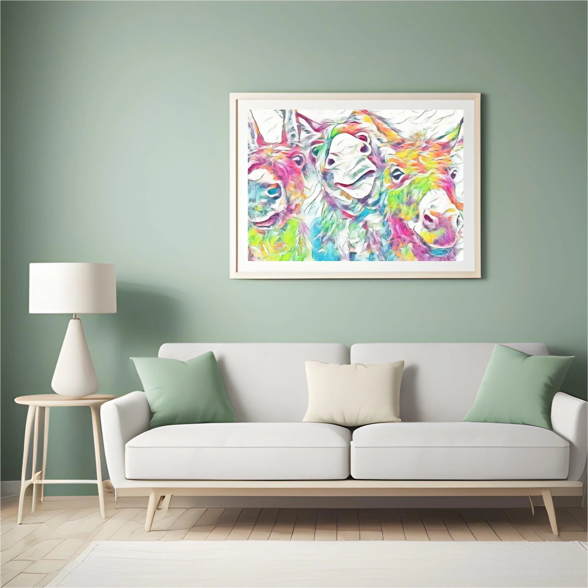 Diamond Painting ânes colorés - SEOS Shop ®