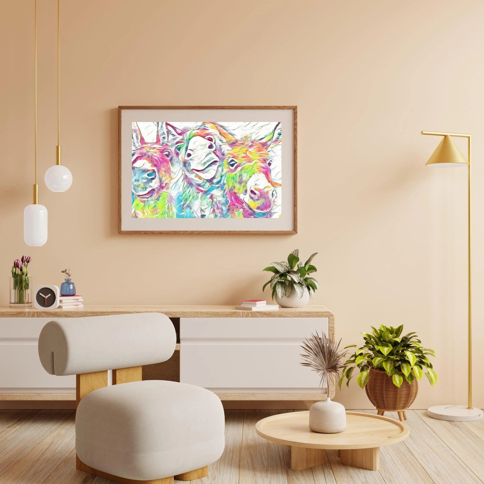Diamond Painting ânes colorés - SEOS Shop ®