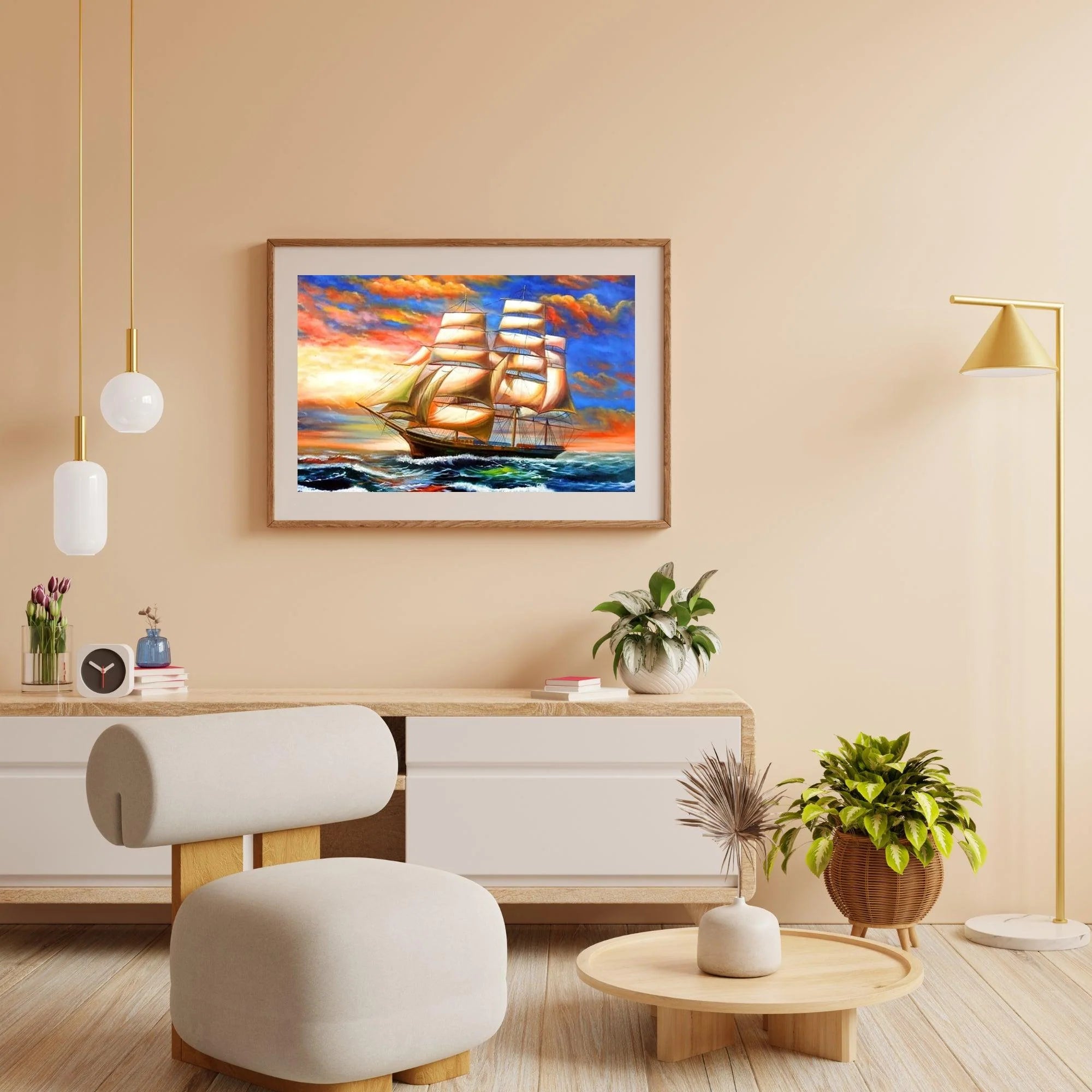 Diamond Painting Bateau à voile coloré - SEOS Shop ®