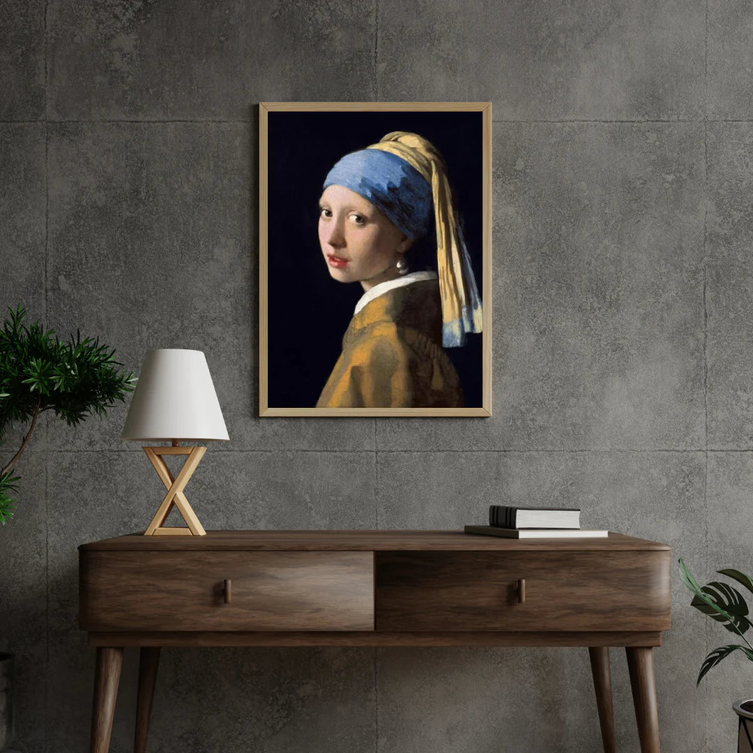 Diamond Painting Fille à la perle - SEOS Shop ®