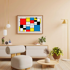 Diamond Painting Piet Mondriaan Tableau - SEOS Shop ®