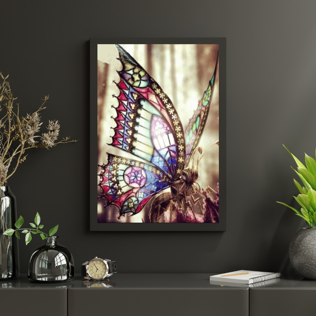 Diamond Painting Belle papillon au soleil - SEOS Shop ®