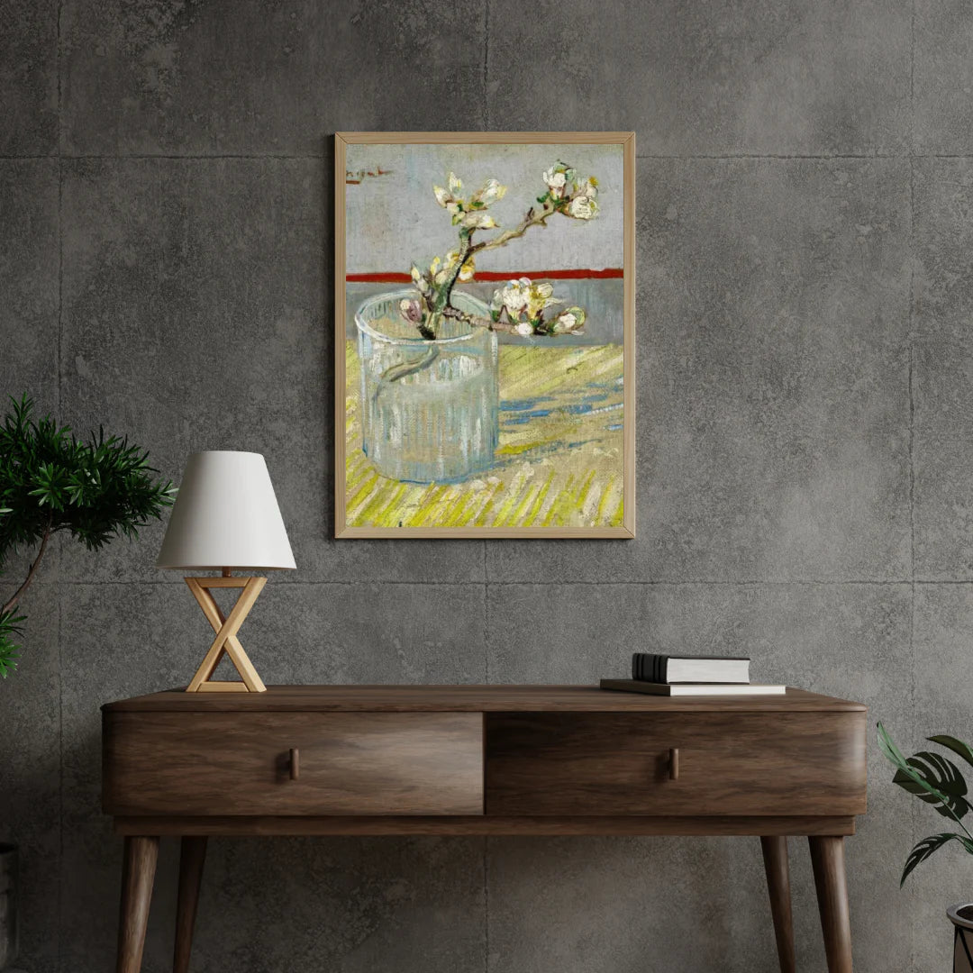 Diamond Painting Branche de fleurs d'amandier dans un verre - SEOS Shop ®