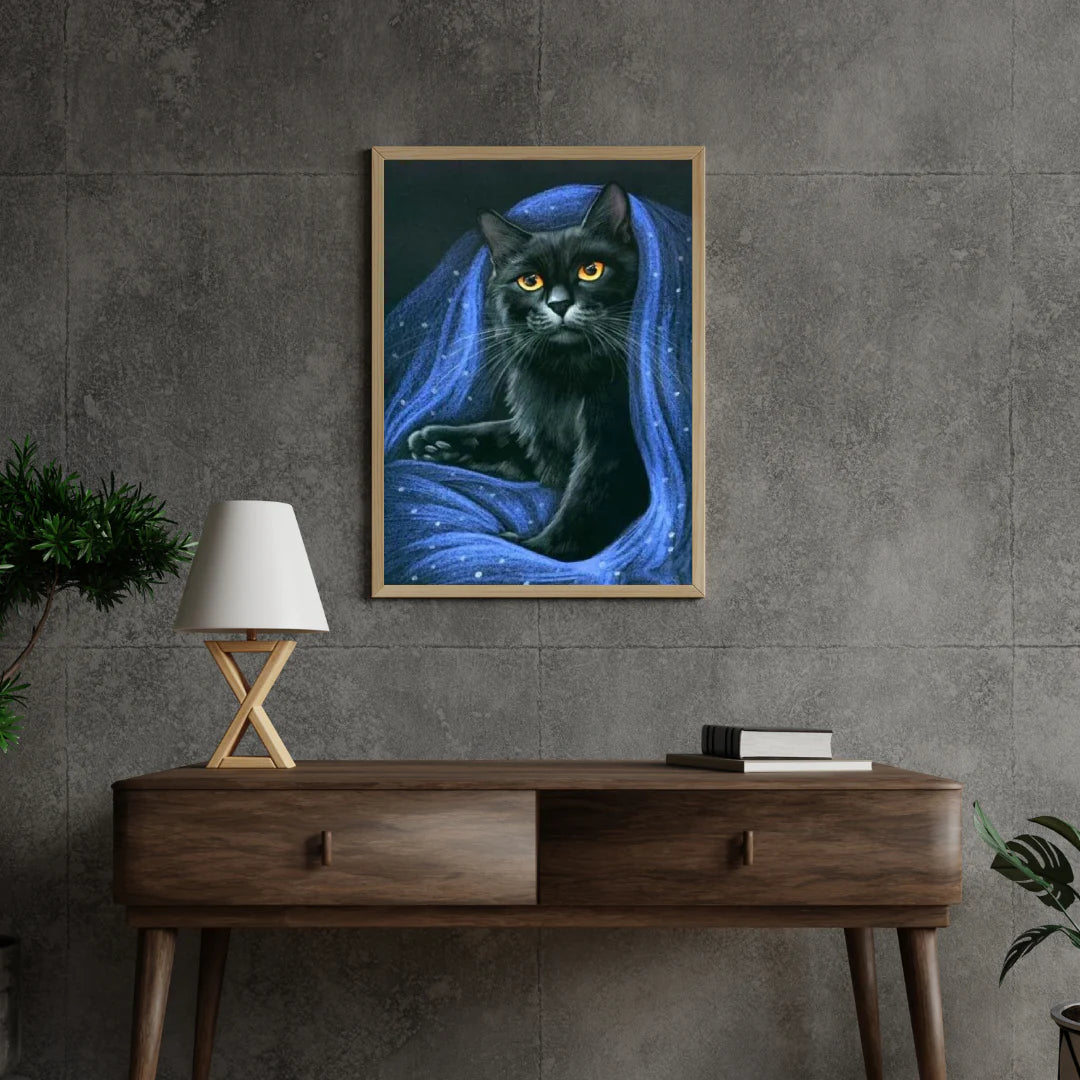 Diamond Painting Chat Noir - SEOS Shop ®