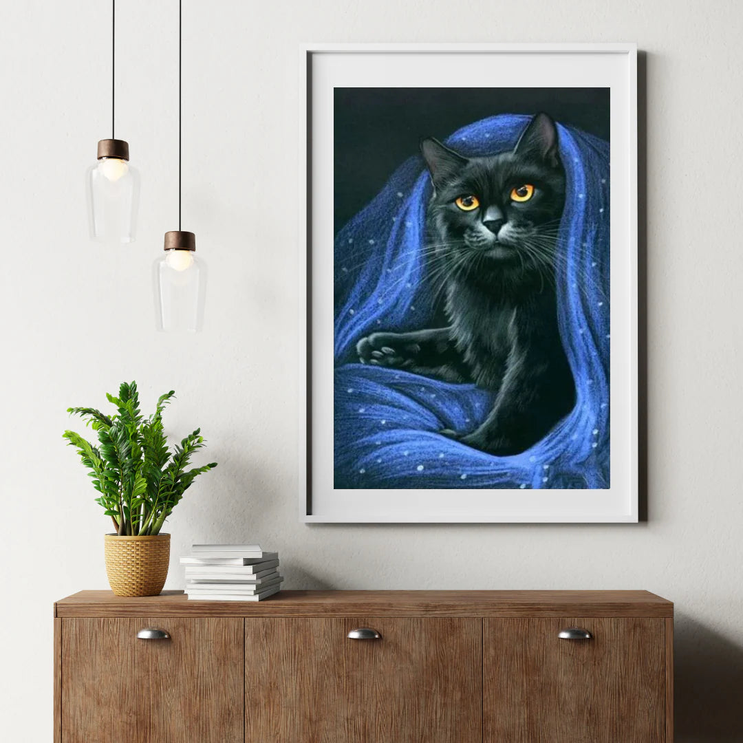 Diamond Painting Chat Noir - SEOS Shop ®