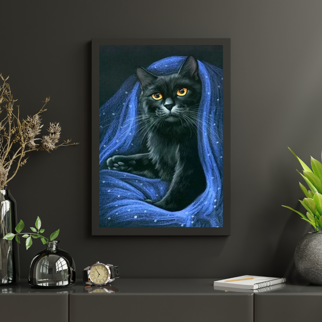 Diamond Painting Chat Noir - SEOS Shop ®