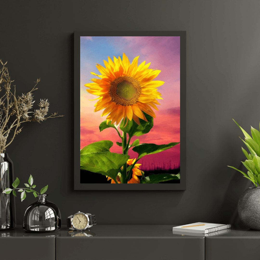 Diamond painting - Tournesol dans le champ - SEOS Shop ®