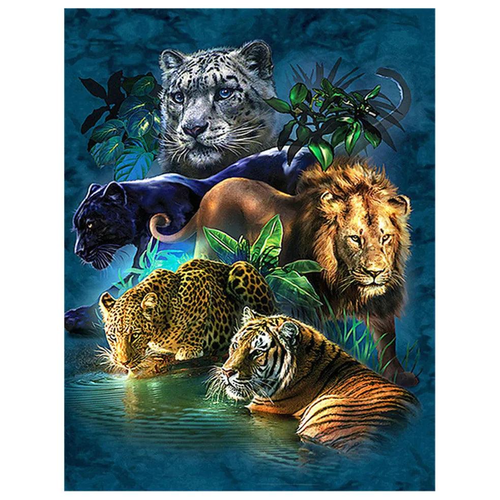 Diamond Painting - Race de Félins - SEOS Shop®